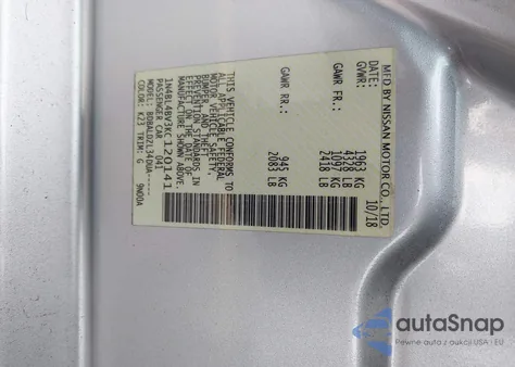 2019 Nissan Altima 2.5 S from USA, damaged, VIN 1N4BL4BV3KC120141